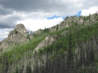 We climbed up to Angel Rocks